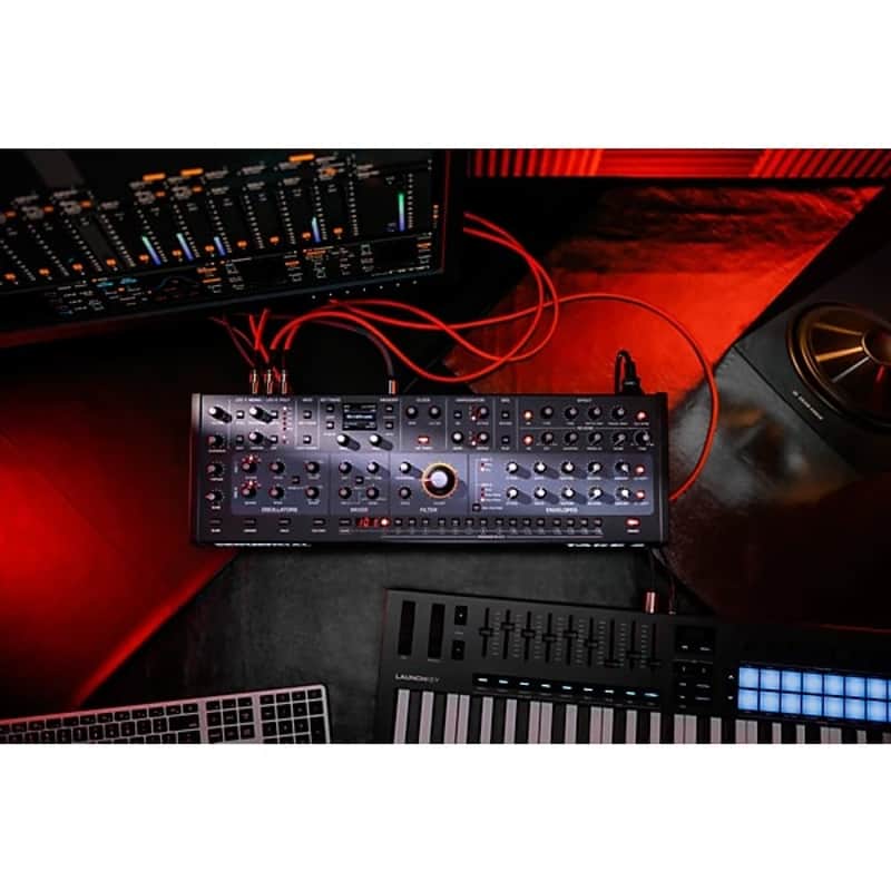 Sequential Take 5 Desktop Module 5-voice Polyphonic Analog Synthesizer 2025 - BLACK image 1