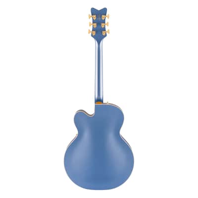 Gretsch Professional Collection Falcon Hollow Body Bigsby Cerulean Smoke - Semi Acoustic Guitar image 2