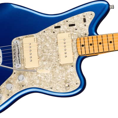 Fender American Ultra Jazzmaster with Maple Fretboard Cobra Blue image 3