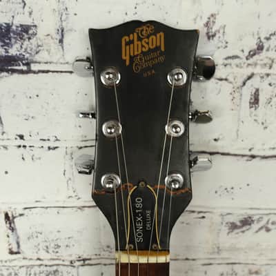 1981 Gibson Sonex-180 Deluxe Electric Guitar W/ Third Seymour Duncan Pickup image 6