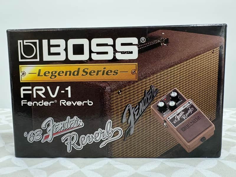 Boss FRV-1 '63 Fender Reverb 2009 - Present - Brown image 1