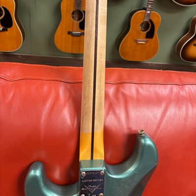2024 Fender Custom Shop Limited Edition '57 Stratocaster Reissue Relic Faded Sherwood Metallic Green image 18