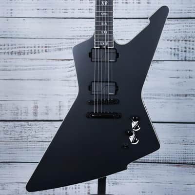 Schecter E-1 SLS Evil Twin Electric Guitar | Satin Black image 1