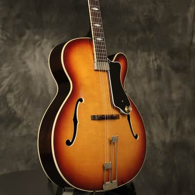 1965 Epiphone A412 Triumph Sunburst with wide nut width image 10