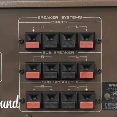 Marantz SM-7 Stereo Power Amplifier in Very Good Condition | Reverb