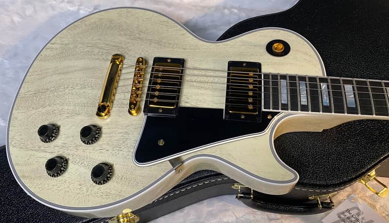 NEW! Gibson Les Paul Custom 1957 Reissue Murphy Lab Ultra Light Aged - Custom Ordered in TV White - Custom Shop - 8.65 lbs - Authorized Dealer - G06797 image 1
