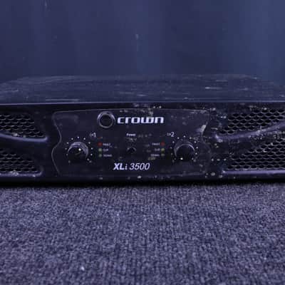 Crown XLI 3500 2-Channel 1350-Watt Power Amp 2010s - Black image 3