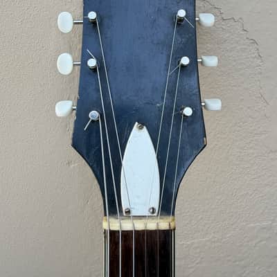 Rare Vintage 1960’s Harmony Vibrajet H66 Hollowbody Electric Guitar & Hardcase image 5