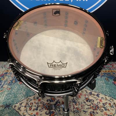 Mapex - 6x14" Black Panther Design Lab Jeff Hamilton "Cherry Bomb" Snare Drum, Piano Black image 18