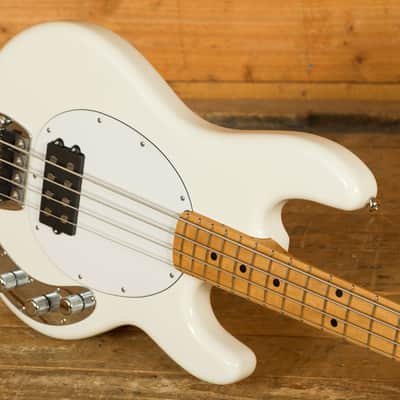 Music Man Retro '70s StingRay Bass | StingRay H - White image 5
