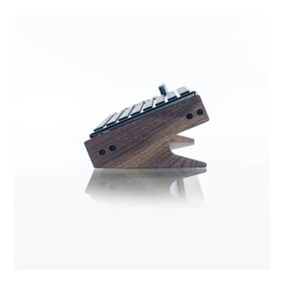 Stand for OXI One sequencer Mk1 or Mk2 | Handmade with solid black walnut image 2