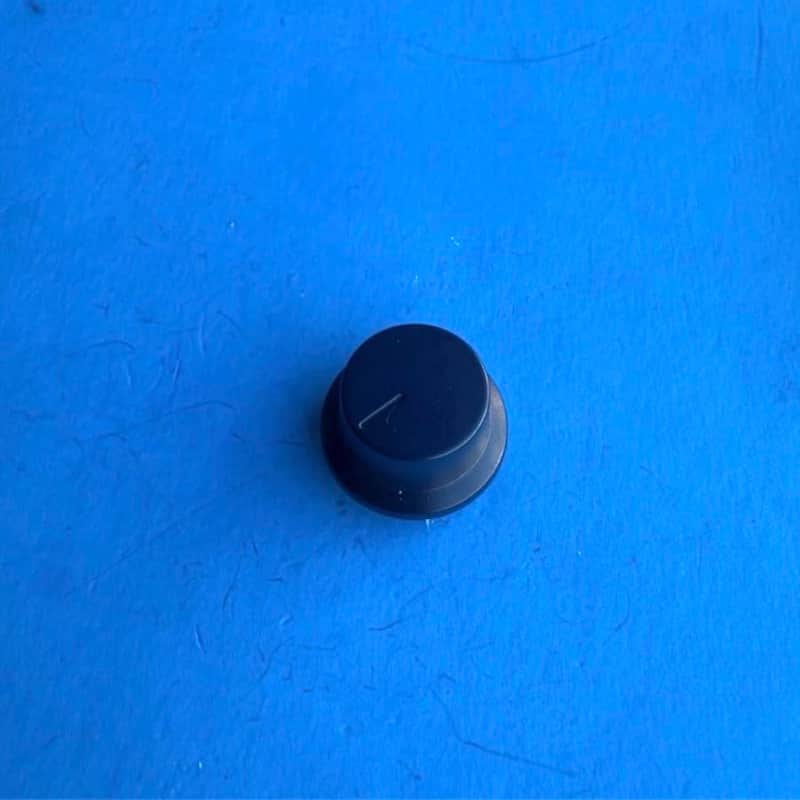 CASIO LK-92TV Lighting Keyboard Replacement Part: Volume Knob Cover Cap BLUE image 1