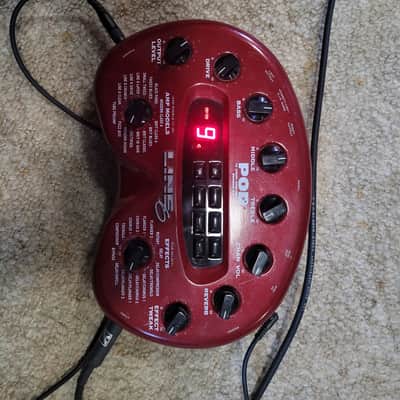 Line 6 POD 2.0 Multi-Effect and Amp Modeler 2000 - 2002 - Red image 4