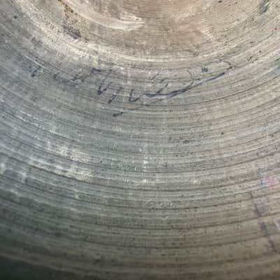 Vintage 22" K. Zildjian Intermediate Stamp Ride Cymbal 2643g Tony Williams image 5