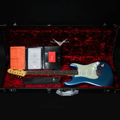 Fender Custom Shop NAMM 2025 Limited Edition 1965 Compound Radius Stratocaster Journeyman w/ Closet Classic Hardware- Aged Lake Placid Blue 2025 (CZ587172) image 5