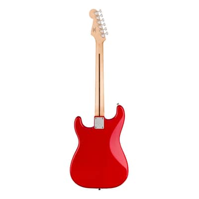 Used Squier Sonic Stratocaster HT - Torino Red w/ Laurel FB image 8