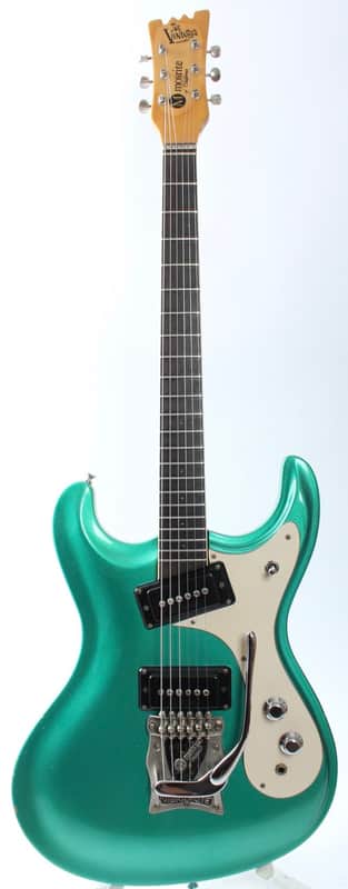 2000s Mosrite The Ventures Mark 1 green metallic image 1