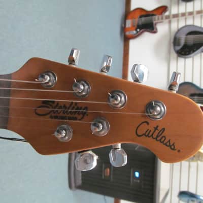 Sterling By Music Man Cutlass CT50SSS Electric Guitar - Toluca Lake Blue image 3