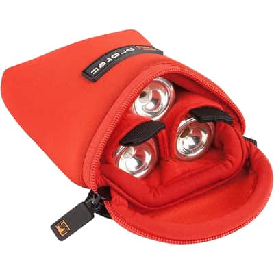 Protec N219RX Neoprene 3-Piece Trumpet Mouthpiece Pouch - Red image 2