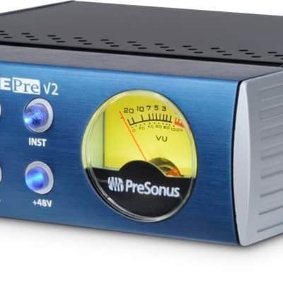 Presonus TubePre V2 Vacuum Tube Preamp+DI Direct Box, 4 Recording + Headphones image 2