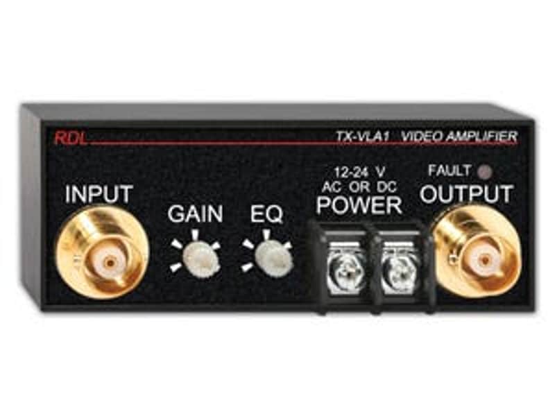 RDL TX-VLA1 Video Line Amplifier - Adjustable Gain & EQ image 1