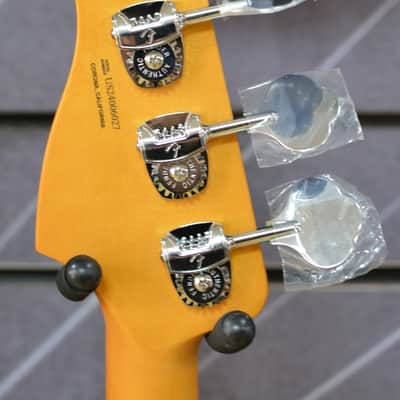 Fender American Ultra II Precision Bass Guitar Texas Tea image 5