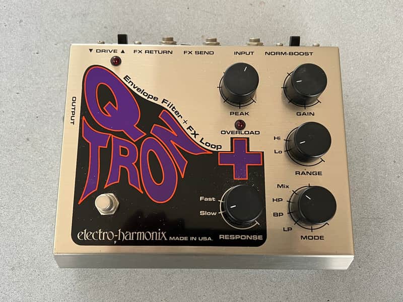 Electro-Harmonix Q Tron + 2002 - Brushed Aluminium image 1