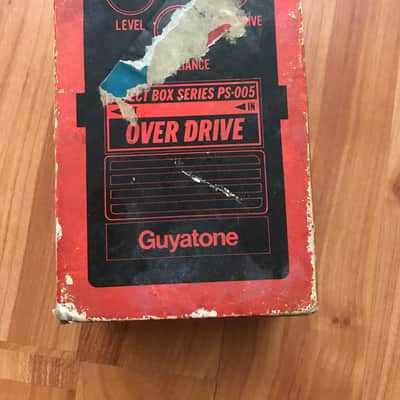 Guyatone overdrive PS-005 1980's - black image 10