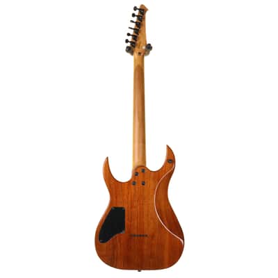 Spira S-500 QGY E 500 Series Double Cutaway Mahogany Quilted Maple Top Canadian Roasted Maple Neck 6-String Electric Guitar image 4