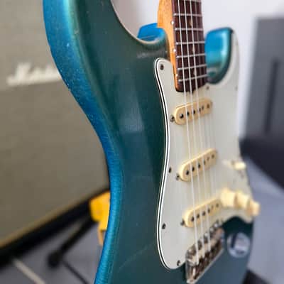 Fender Stratocaster 1966 - refin Lake Placid Blue image 14