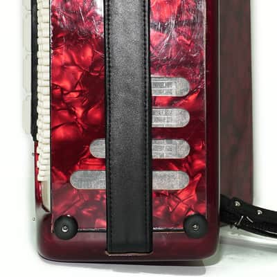 Weltmeister Accordion 120 Bass, German Full Size Keyboard Piano Accordian, New Straps and Soft Bag, 2730 image 9