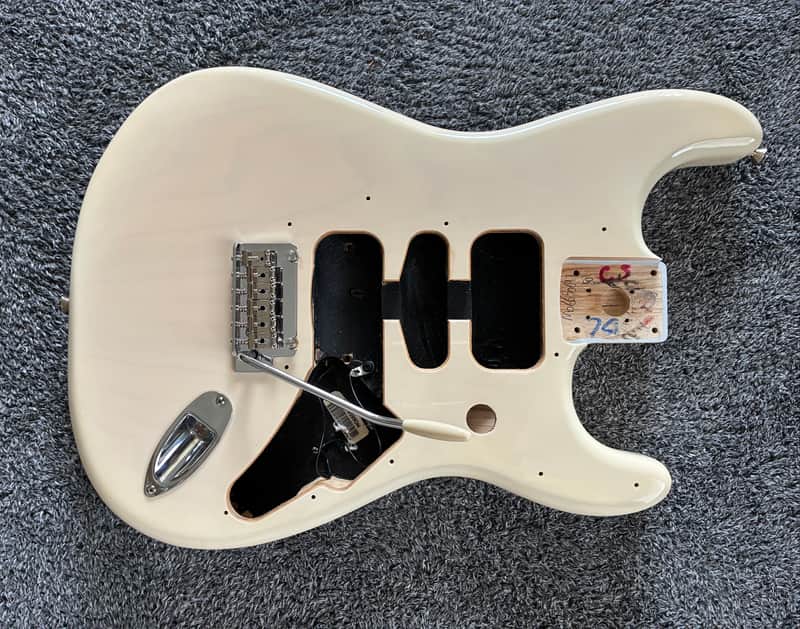 Fender Player II Stratocaster Body Blond Chambered Ash image 1