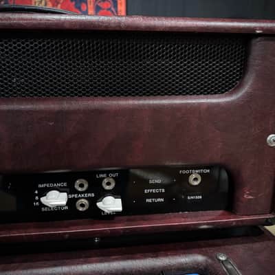 TopHat Ambassador 50 Head T-50AM 2004 Burgundy Boutique Very Nice image 5