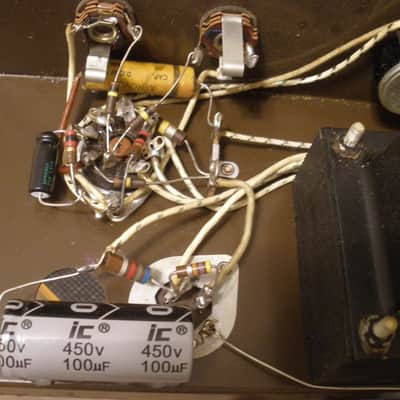 Vintage 1947-8 Supro Supreme Tube Combo Amp - 2 Tone Brown - Valco Made - Very Clean! image 11