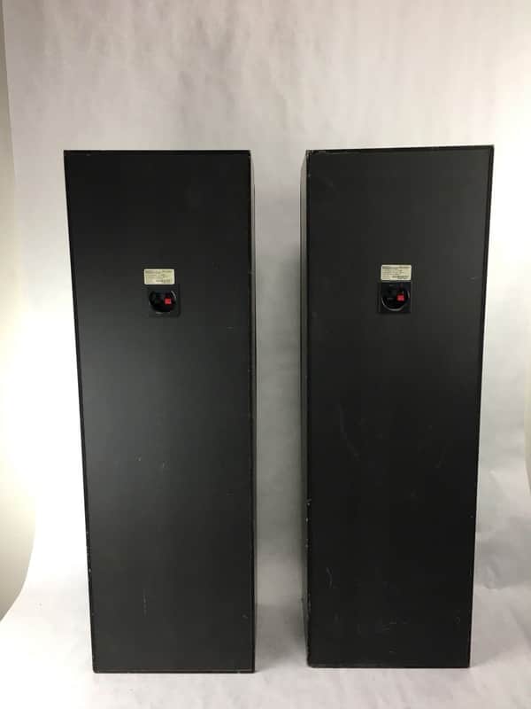 Sony SS-U542AV 3 Way Floor Speakers 8 Ohms Home Audio Black