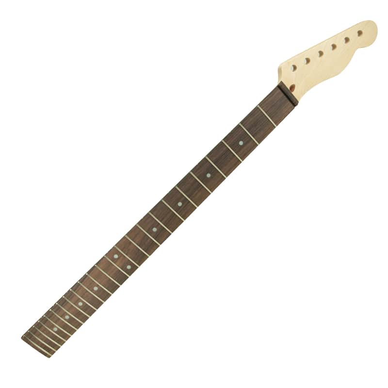WD WD6TR Licensed By Fender Replacement Baritone 24 Fret Neck For Telecaster - Rosewood image 1