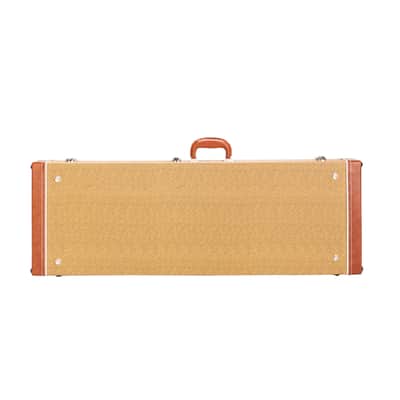 Glarry ST High Grade Electric Guitar Square Hard Case Flat Yellow image 1