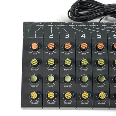 Boss BX-600 6-Channel Stereo Mixer 1980s - Black TGHM image 2