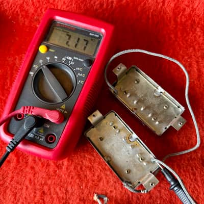 Gibson Tim Shaw PAF Humbucker pickups c 1986 - Chrome original vintage USA Les paul es335 SG image 3