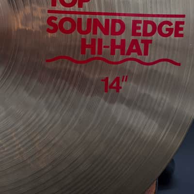 Paiste 14" 2002 Sound Edge Hi-Hat Cymbals Brilliant image 3