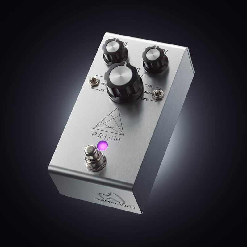 Jackson Audio PRISM Boost, Buffer, and EQ Pedal - Stainless Steel image 1