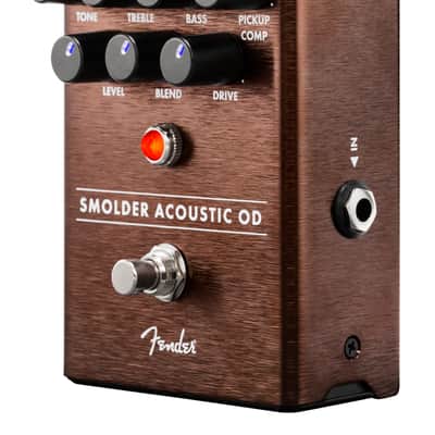 Used Fender Smolder Acoustic Overdrive Guitar Effects Pedal image 2