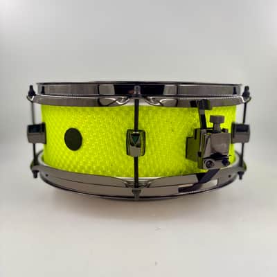 Montineri Custom Drums 12"x4" "Green Dot" Auxiliary Snare image 2