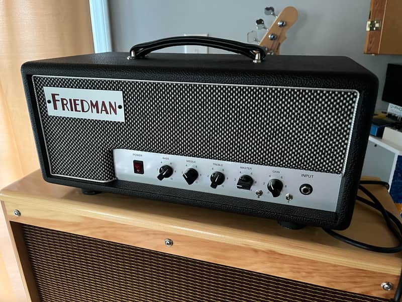Friedman Little Sister 20-Watt Guitar Amp Head 2022 - Present - Black image 1