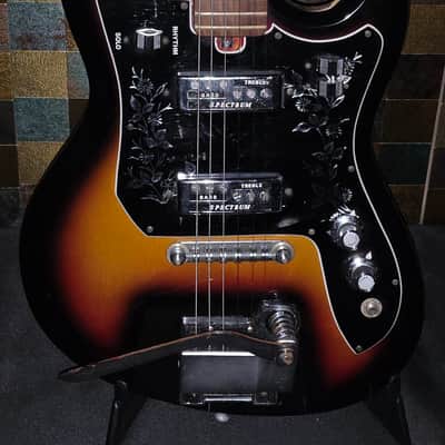 Vintage Teisco ET-220 Spectrum w/Case. image 3