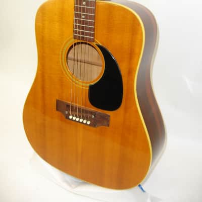 Vintage 1969 Gibson Blue Ridge Acoustic Guitar, Natural w/ Case image 4