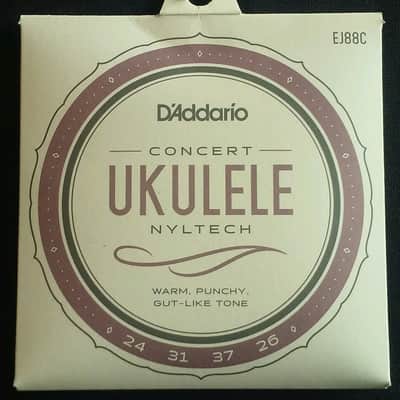 D'Addario EJ88C Nyltech Ukulele Strings Concert