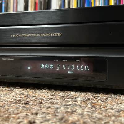 Denon DCM-360 Compact Disc Player 5-Disc CD Auto Changer No Remote TESTED ✅ image 18