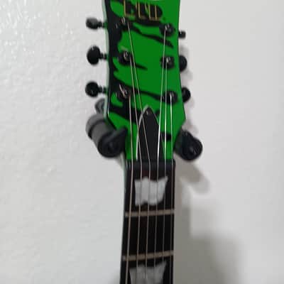 *RARE* ESP LTD Viper 2015 "Slimer" Tony Perry PTV Pierce The Veil Signature Electric Guitar -- Limited Edition Sam Ash Exclusive image 2