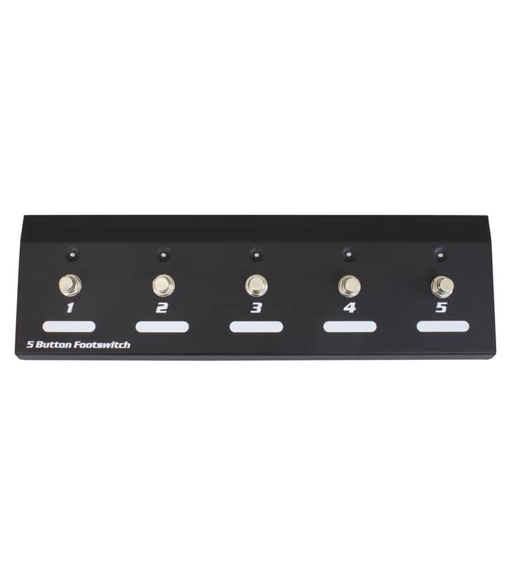Peavey 5-Button MIDI Footswitch for MiniMEGA 2010s - Black image 1
